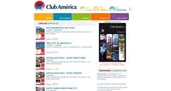 Desktop Screenshot of clubamerica.es